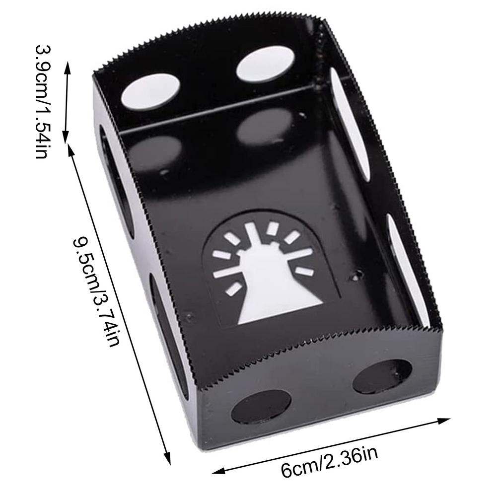 Stainless Steel Square Slot Cutter Precise Cutter Smooth Cutting Surface Slotting Cutter Rack Accessories Plastic Metal Mounting