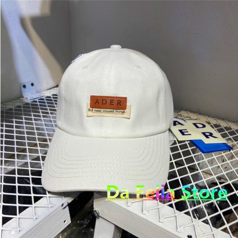 2021SS ADER ERROR Layered Label Hats Summer Men Women 1:1 Adererror Baseball Caps 4 Colors Adjustable ADER Hat