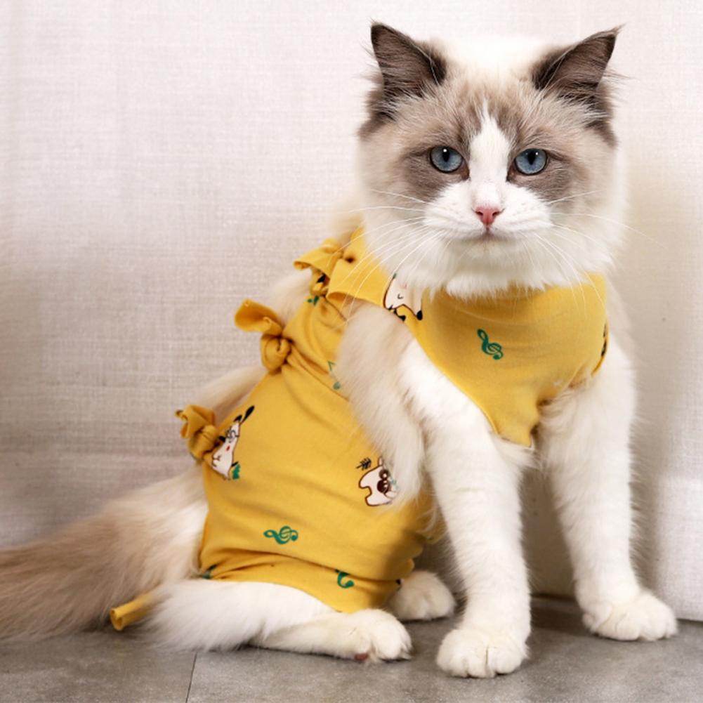 Trajes de recuperación quirúrgica para gatos, traje de recuperación para heridas, camisa de perro, después de cirugía, traje de recuperación de destete, ropa para mascotas