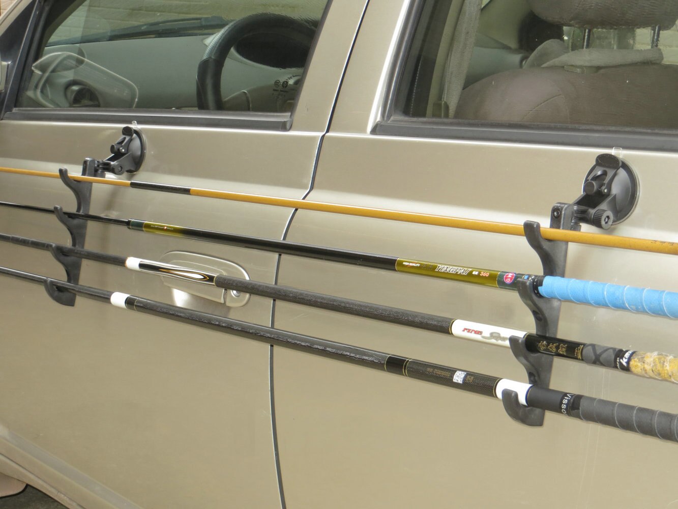 Fishing Rod Holders with Suction Cups Attach for C – Grandado