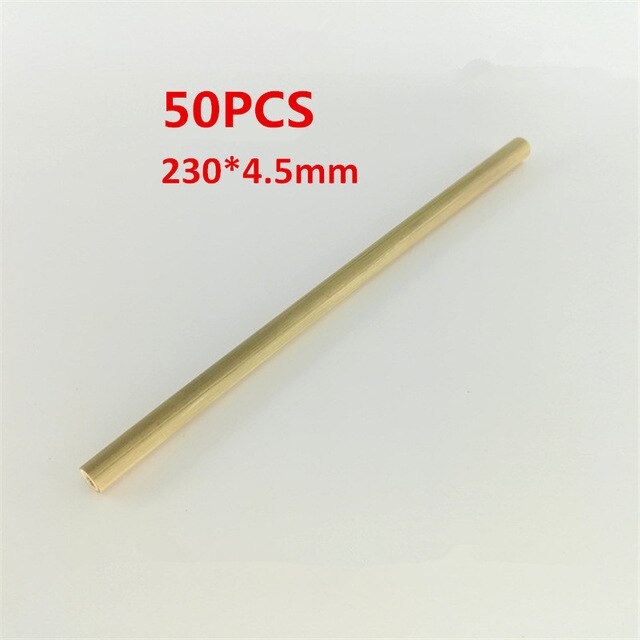 100Pcs/lot Bamboo Straw Natural Organic Reusable Bamboo Drinking Straws Cleaner 19.5cm 23cm Bamboe Straws set for: 230x4.5mm  50pcs