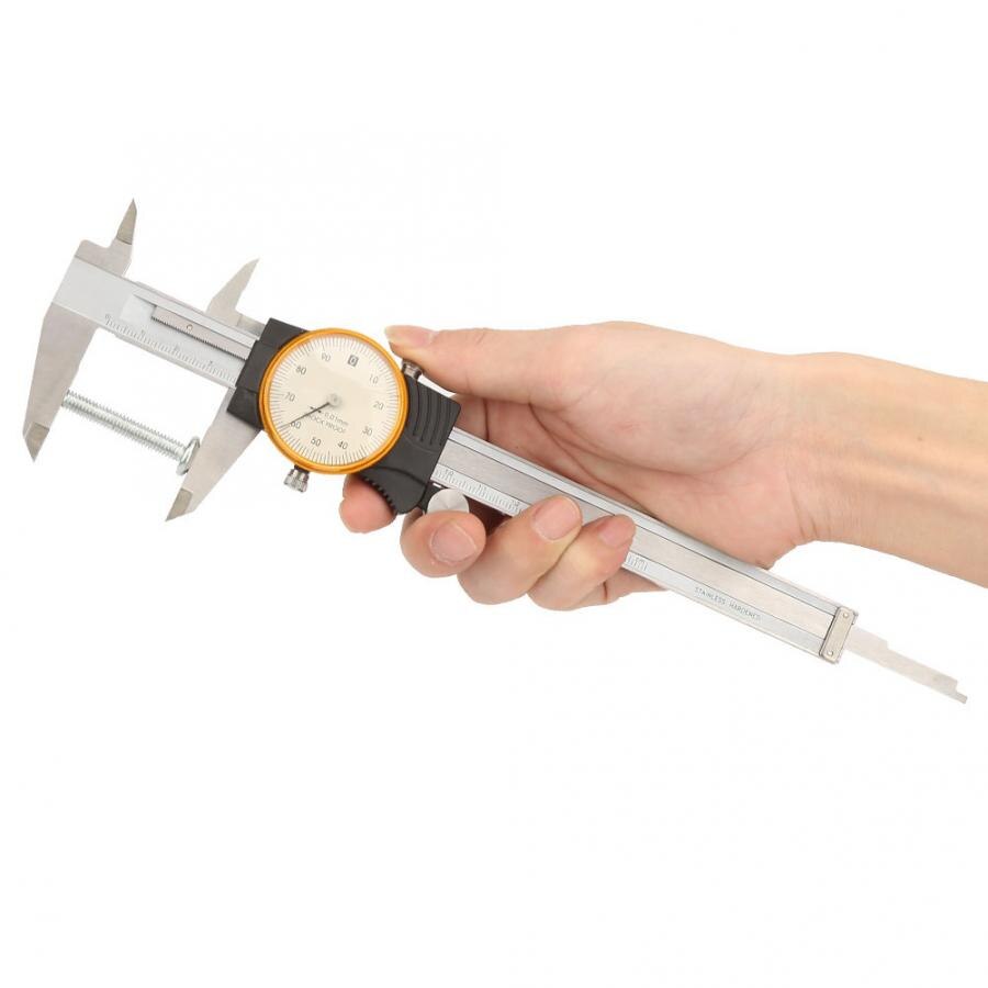 Dual Direction Shock Proof Vernier Caliper with Gauge 0~150mm 0.01mm