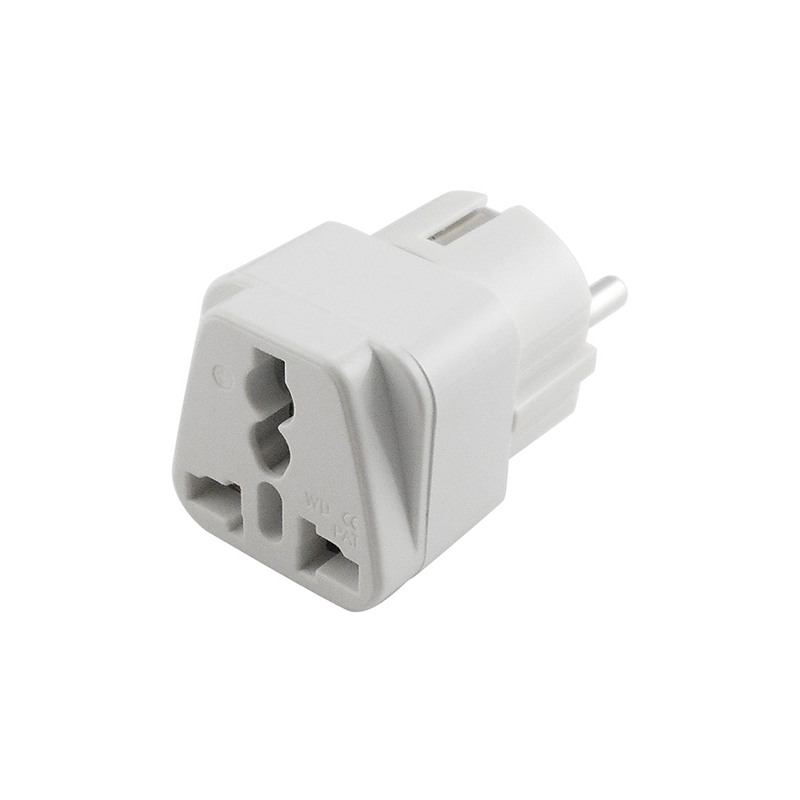 Universal UK US AU To EU AC Power Socket Plug DE France Germany Korea Travel Charger Adapter Converter