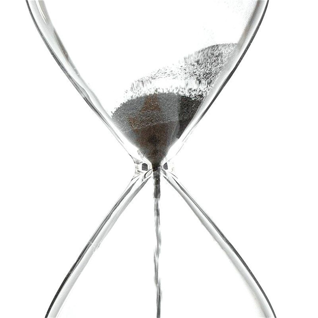 Glas Hourglasss Eisen Pulver Magnet Sanduhr Kreative Handwerk Sanduhr Dekoration Timer Countdown Uhren Sanduhr