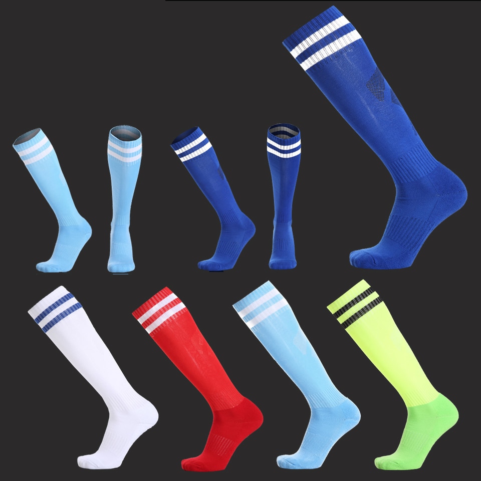 top football socks soccer socks mens kids boys sports durable long adult basketball thickening sox medias de futbol