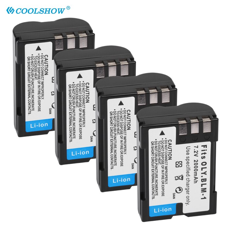 PS-BLM1 BLM-1 PS BLM1 Battery 2000mAh For Olympus C-5060 C-7070 C-8080 E-30 E-300 E-330 E-500 E-510 E-520 E3 Camera Battery