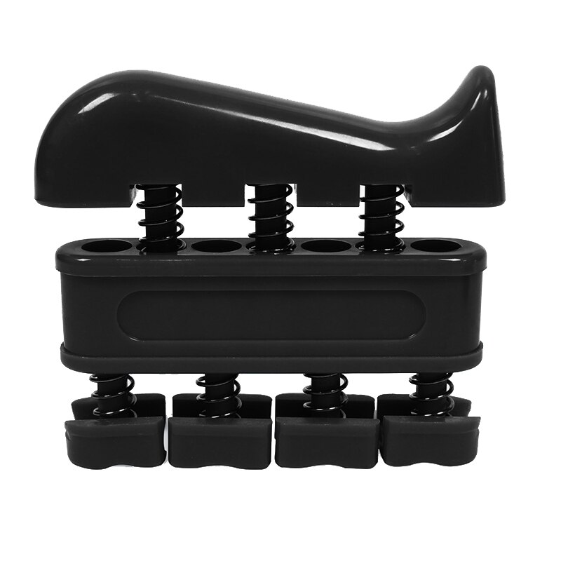 Guitar Finger Exerciser Grip Power Trainer Hand Gripper Guitars Bass Strengthener Training Device Piano Hand Grip Guitar Accesso: black