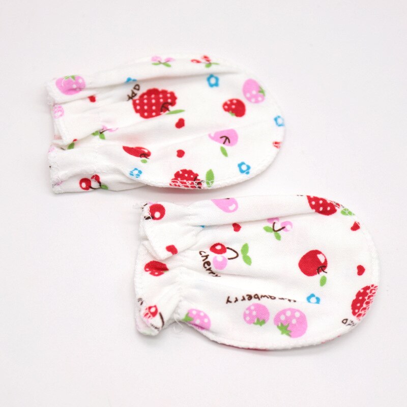 3 Paare/los Baby Anti Kratzen Handschuhe Baumwolle Karikatur Neugeborenen Handschuhe Schutz Gesicht Baby Fäustlinge Handschuh Kleinkind Zubehör 0-6M