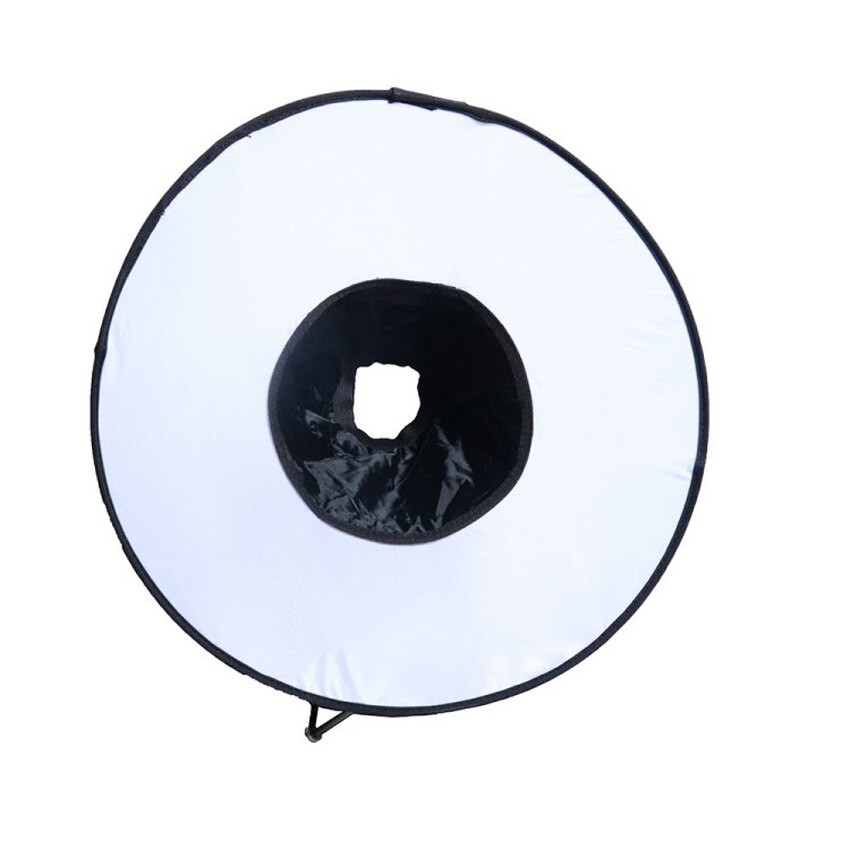 45 Cm Draagbare Ring Opvouwbare Softbox Multifunctionele Inklapbare Light Diffuser Met Opbergtas Voor Speedlight Zaklamp