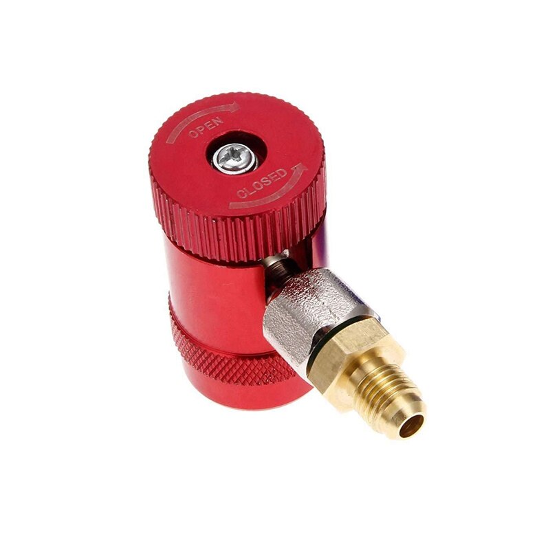 High Pressure Quick Refrigerant Connector Adapters R1234YF Air Conditioning Refrigeration Systems Fluoride Coupler