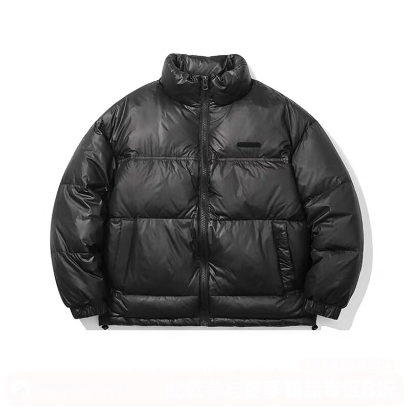 파커 Hip Hop Paisley kurtka Parka Streetwear mężczyźni wiatrówka zima bawełna dół warstwa bąbelkowa pary Bandana Bomber Куртка Зимняя: Black A / Asian 2XL