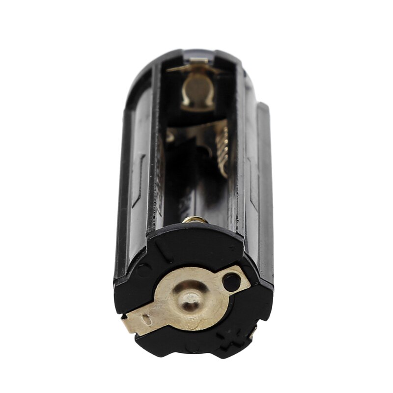 Cylindryczny plastikowy uchwyt na baterię do 3 x AAA przetwornica do baterii Box zabawka latarka Adapter lampy Case Converter