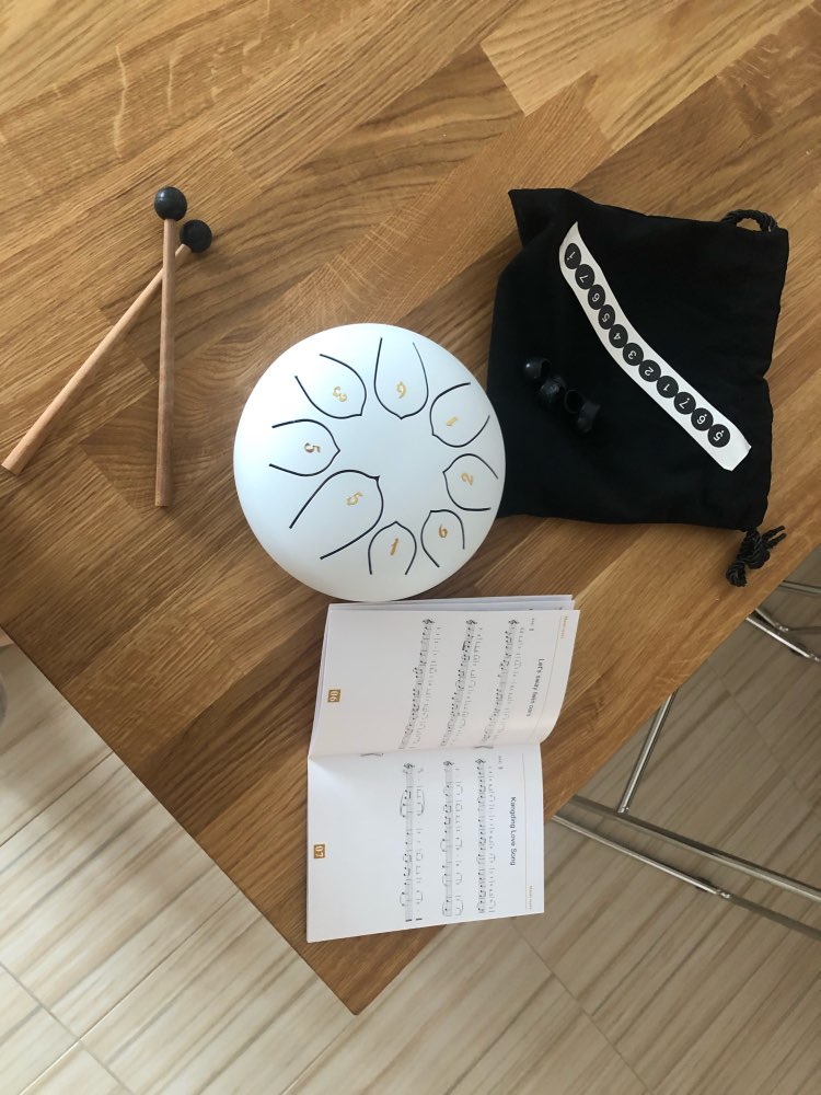Specter Tongdrum 6 inch Mat Zwart - Met Accesoires en Tas - Muziekhuis