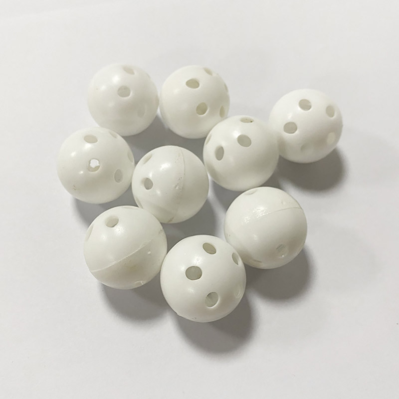 Cloche de hochet en plastique Iksqueaky, perles de hochet bricolage, fabricant de bruit, réparation, jouet pour chien, accessoires pour animaux de compagnie, 10 pièces, 24mm