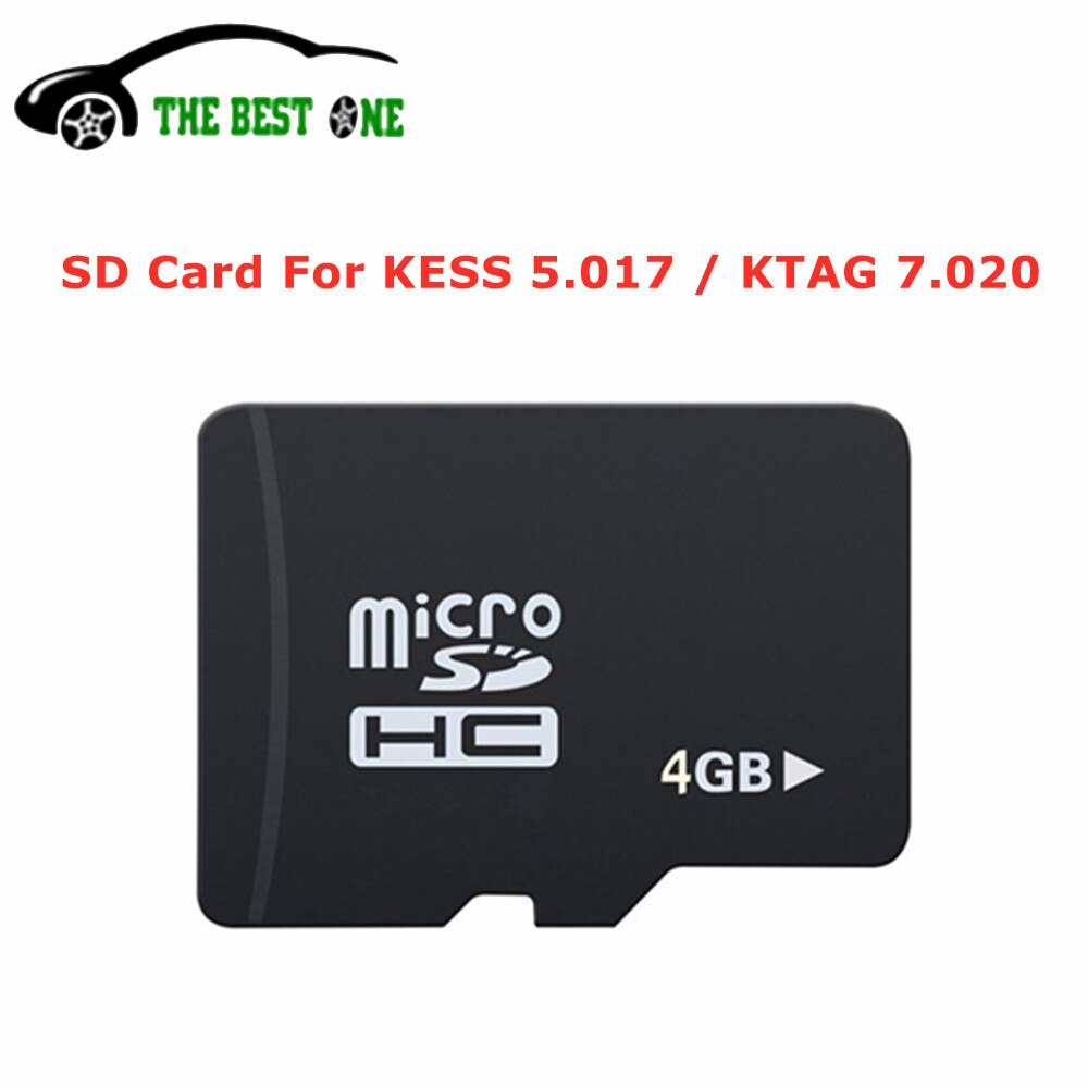 Kess V5.017 Sd-kaart Ktag V7.020 Bestanden Inhoud 4Gb Sd-kaart Vervanging Voor Defecte Kess 5.017 K-Tag 7.020