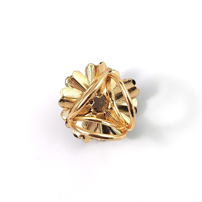 Moda flores broche cachecol fivela buquê de cristal luxo cachecol clipes para o natal feminino jóias de natal dropshipping