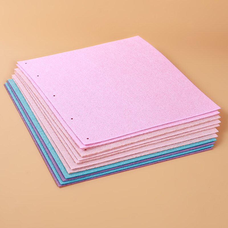 5 Styles DIY My First Cloth Book Infant Baby Felt Quiet Cloth Books Early Learning Educational Felt Material Development Book