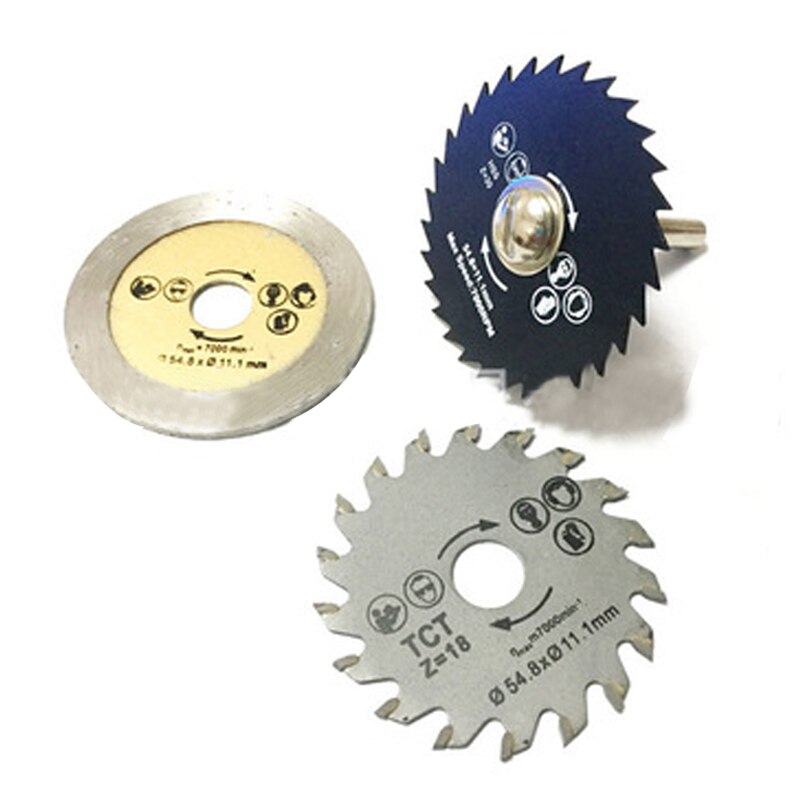 Out diameter Wood Cutting Blade 54.8 mm Mini Circular Saw Blade