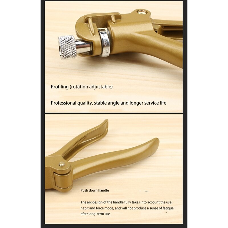 Saw Teeth Set Hardened Alloy Steel Anvil Saw Blade Tooth Setting Tool