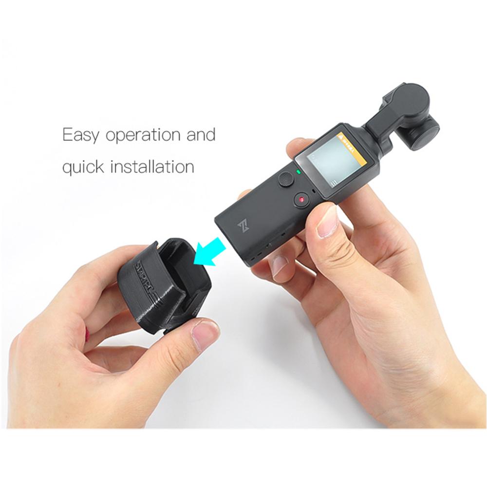 Esttrc fimi palm suporte de carregamento, suporte de expansão com cabo de carregamento para câmera portátil fimi palm, gimbal