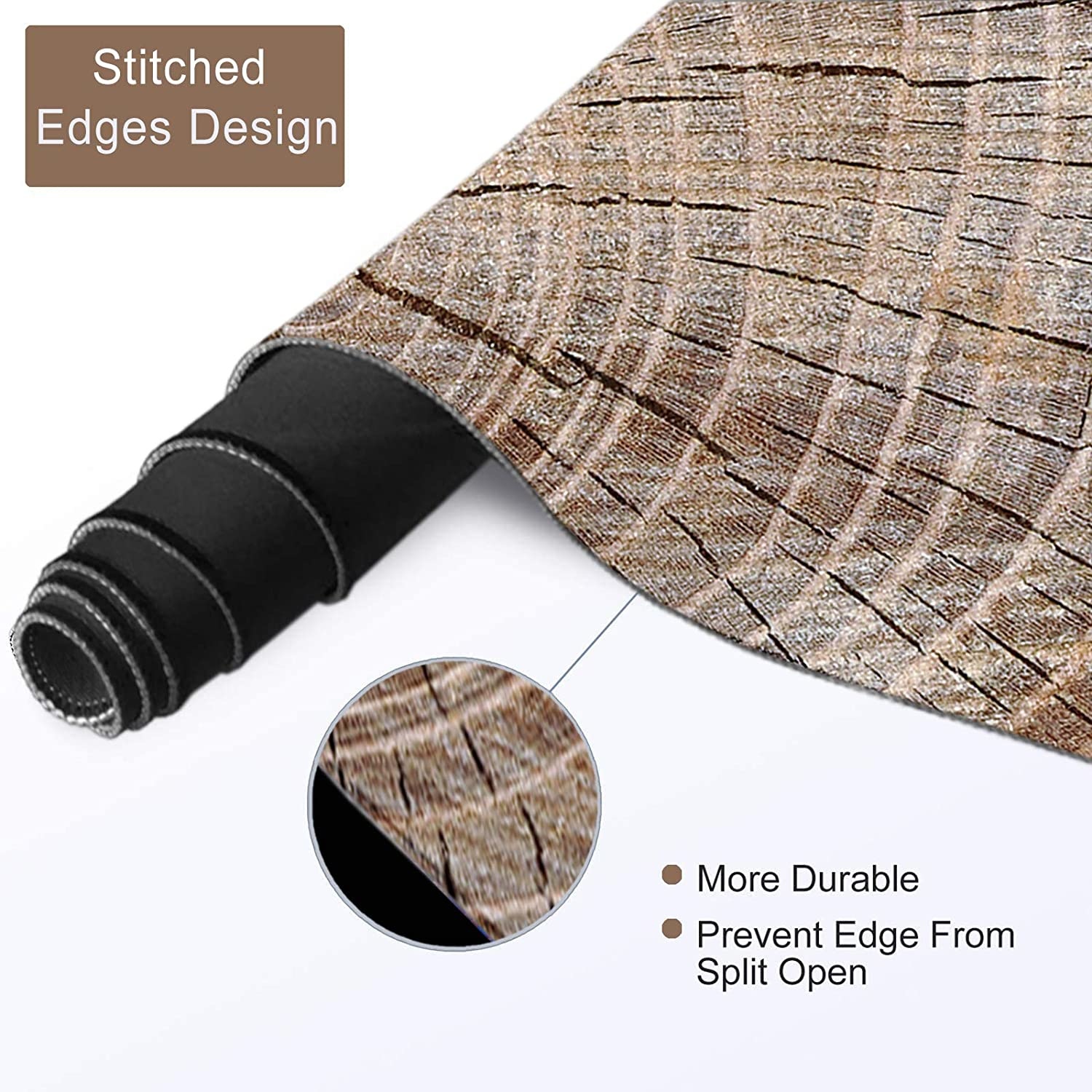 Mousepad HD Custom Large Desk Mats Mouse Mat Keyboard Pad Tree Pattern Office Gamer Carpet Anti-slip Natural Rubber Mice Pad