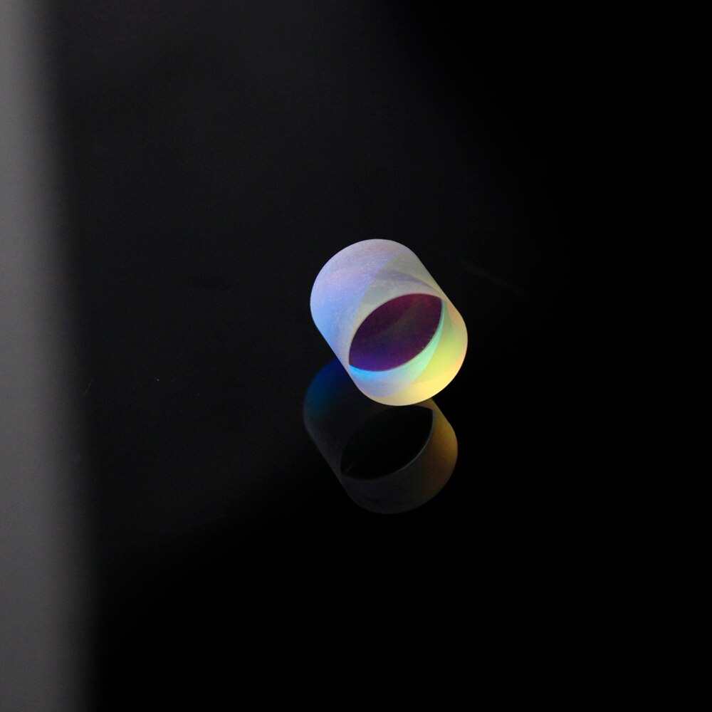 optical glass X-cube small cylindrical prism RGB dispersion prism for physics and decoration
