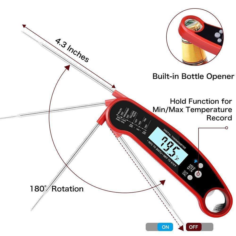 Cibo Termometro Da Cucina Termometro Digitale Termometro Termometro di Carne BARBECUE Impermeabile Cucina Strumenti di Cottura