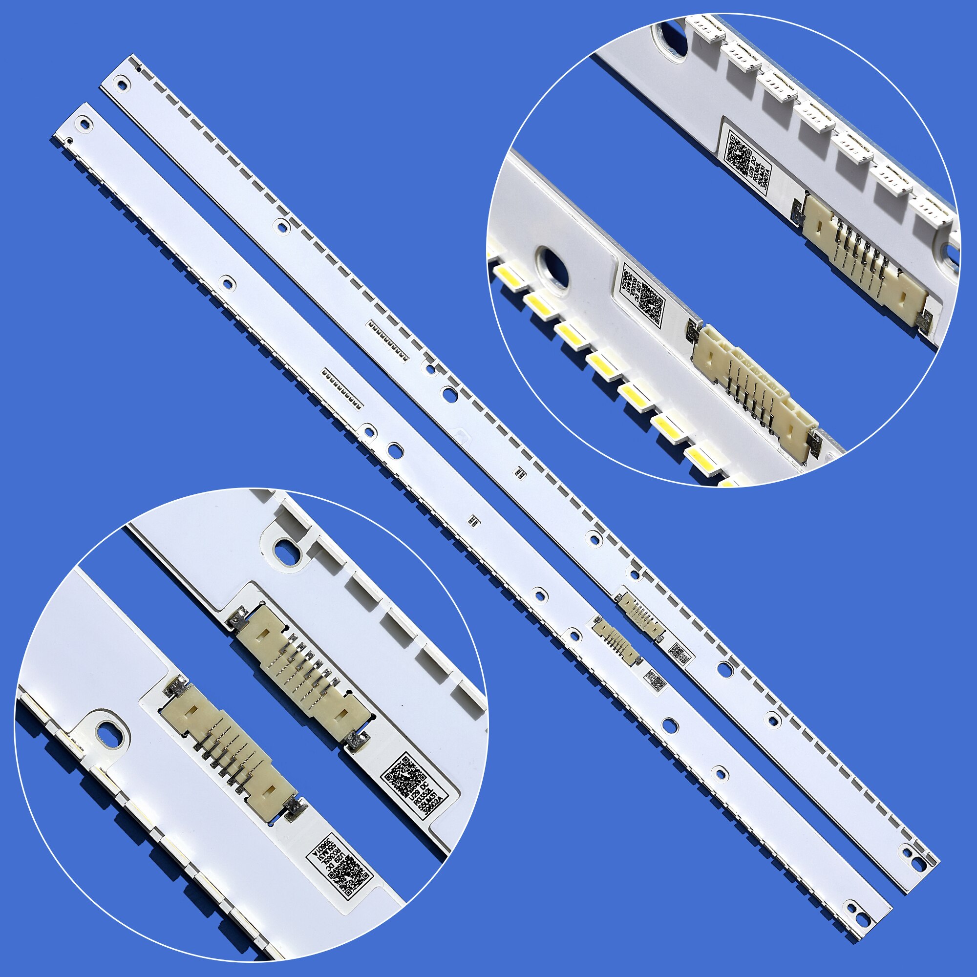 Bande LED pour Samsung, 2 pièces, pour modèles UN55KU7000, UN55MU7600