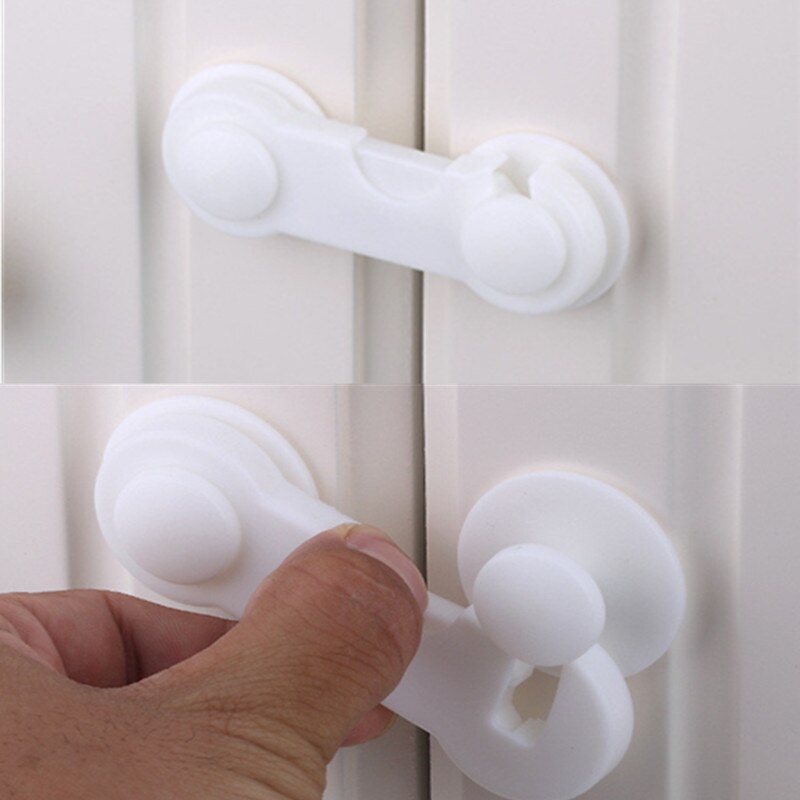 5Pcs Kind Veiligheid Kabinet Lock Baby Proof Beveiliging Protector Lade Deur Lock Kids Veiligheid Plastic Bescherming Kids Veiligheid Sloten