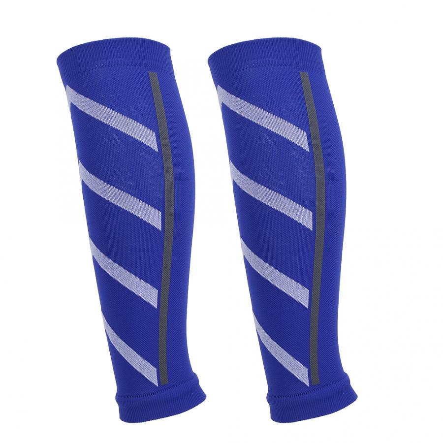 1 Pair Universal Shin Guard Stretch Socks Compression Stockings Relief Pain Protective Gear for Football Basketball Running