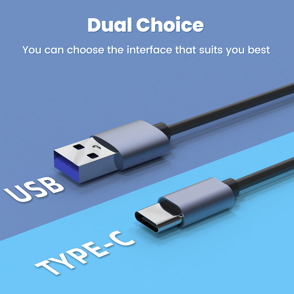 Elough 6-in-1-Kartenleser SD TF XD CF M2 Speicherkartenleser USB-Adapter Typ C Hochgeschwindigkeits-Datenübertragungskartenleser für Laptop