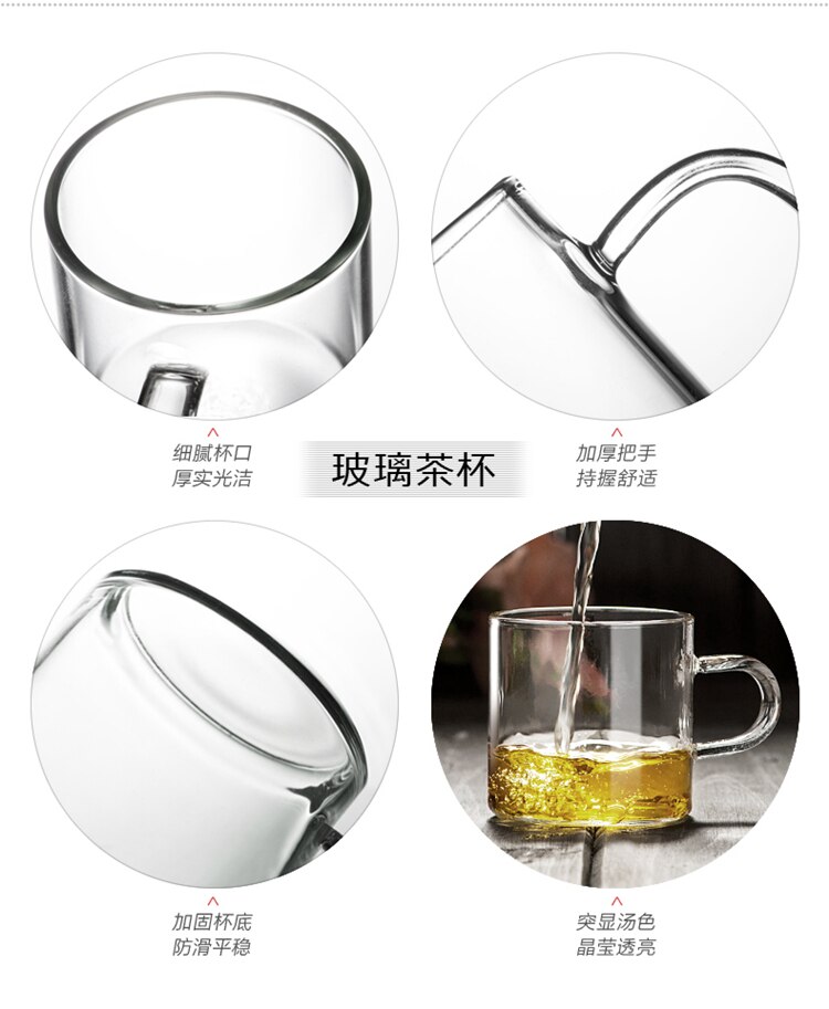 80ML SMALL glass cup drinkware, tea cups