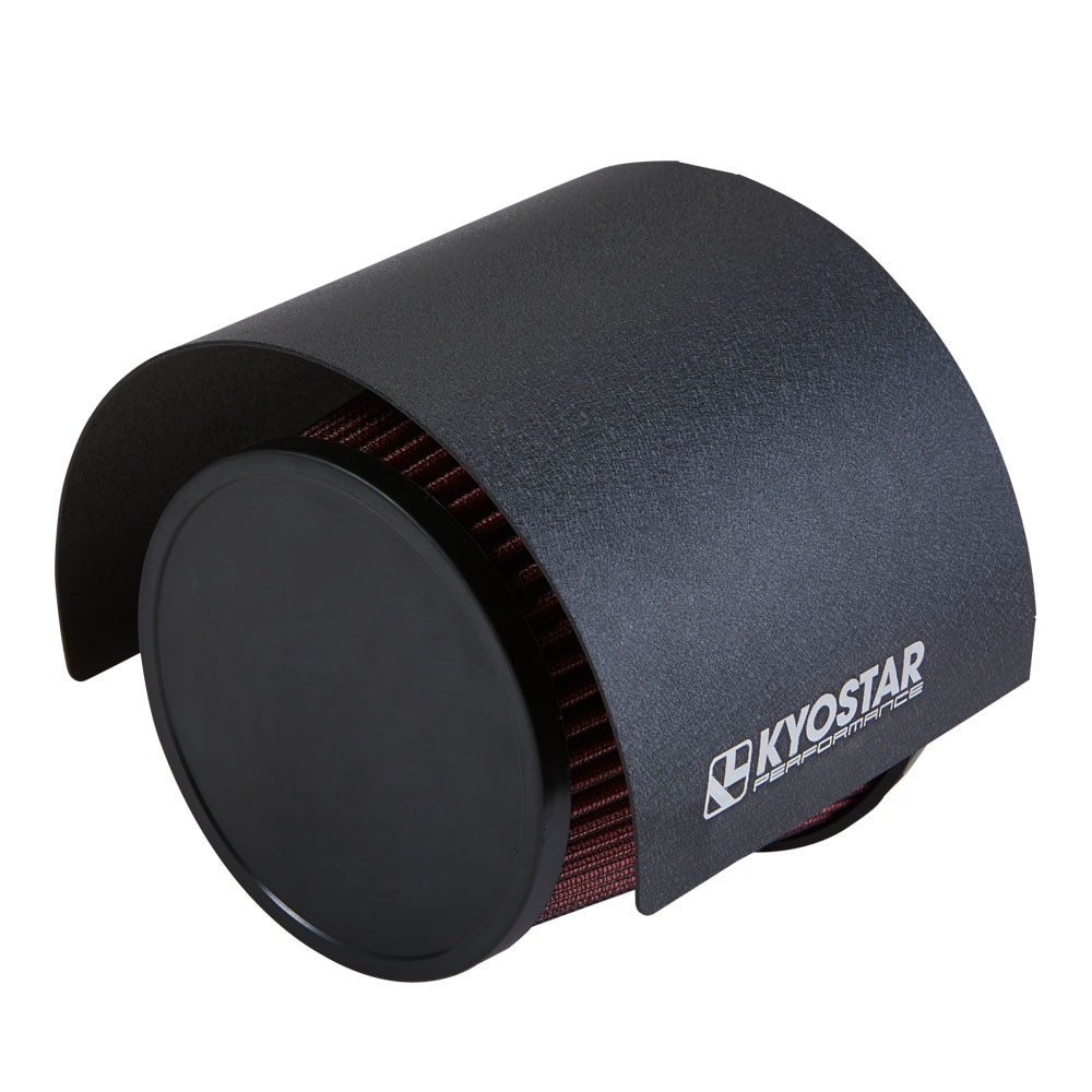 Rvs Air Intake Hitteschild Voor 2.5 &#39;&#39;-5&#39;&#39; Hals Neo Chrome Luchtfilter Kegel Hitteschild voor Universal