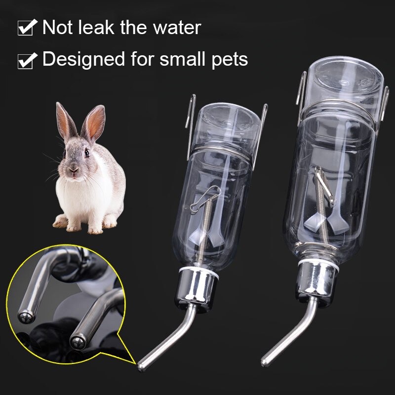 Water Feeder Bottle Hanging Drinking Fountain For Pet Small Animal Rabbits Hamster H99F