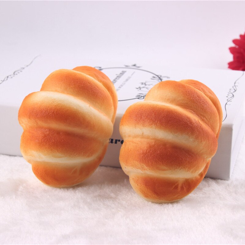 Children's Kitchen Play House Toy PU Simulation Slow Rebound Bread Cake Dessert Mini Food Home Decoration Kitchen Toy for Girls