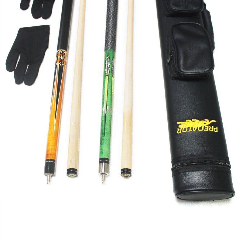 Deluxe Billiard Accessory Kit S2 – Pool Table Set With Cues, Rack, Bridge, Balls, Canadian Maple