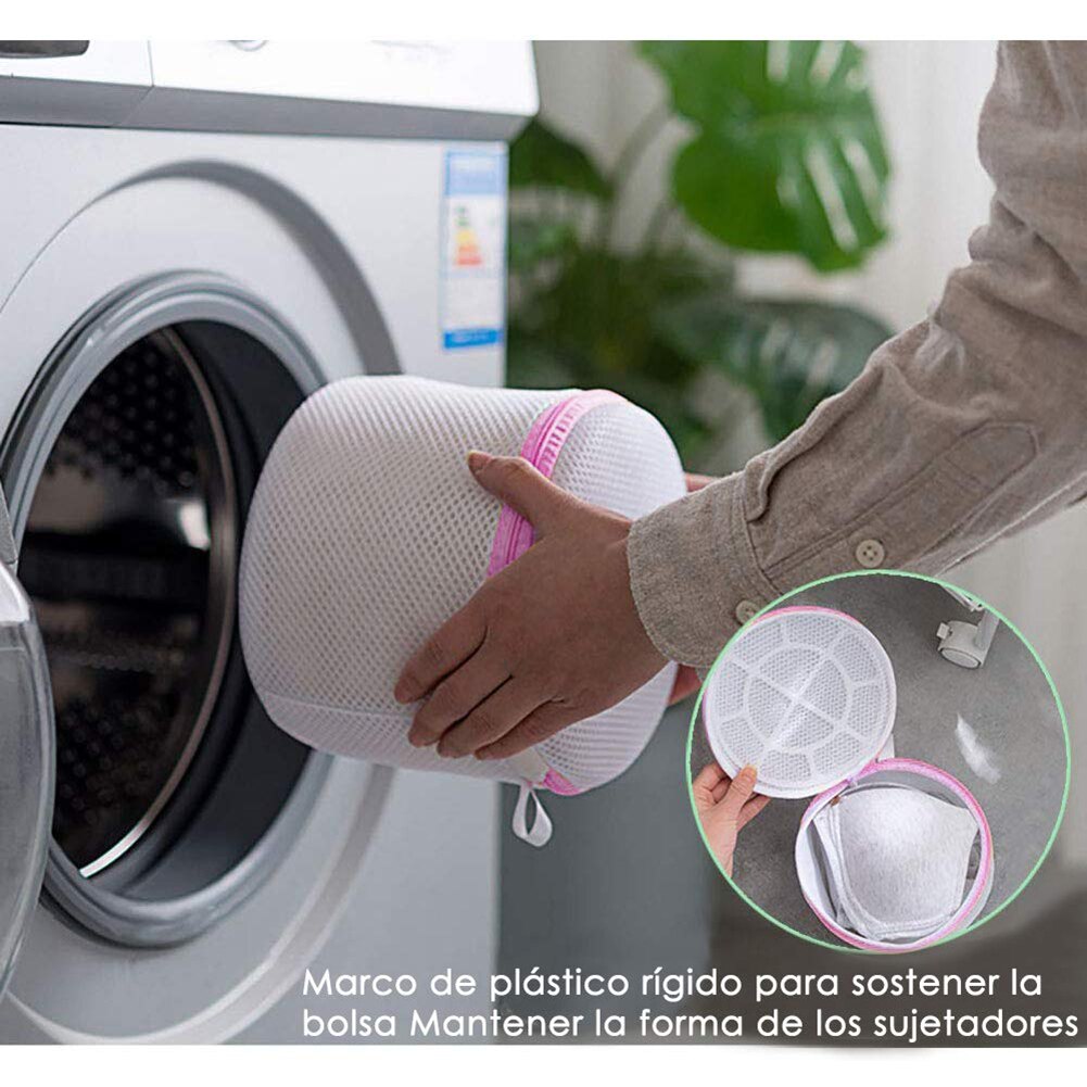 5pcs Zippered Mesh Laundry Bag Washing Net Bag For Underwear Sock Washing Machine Pouch Clothes Bra Bags Organization