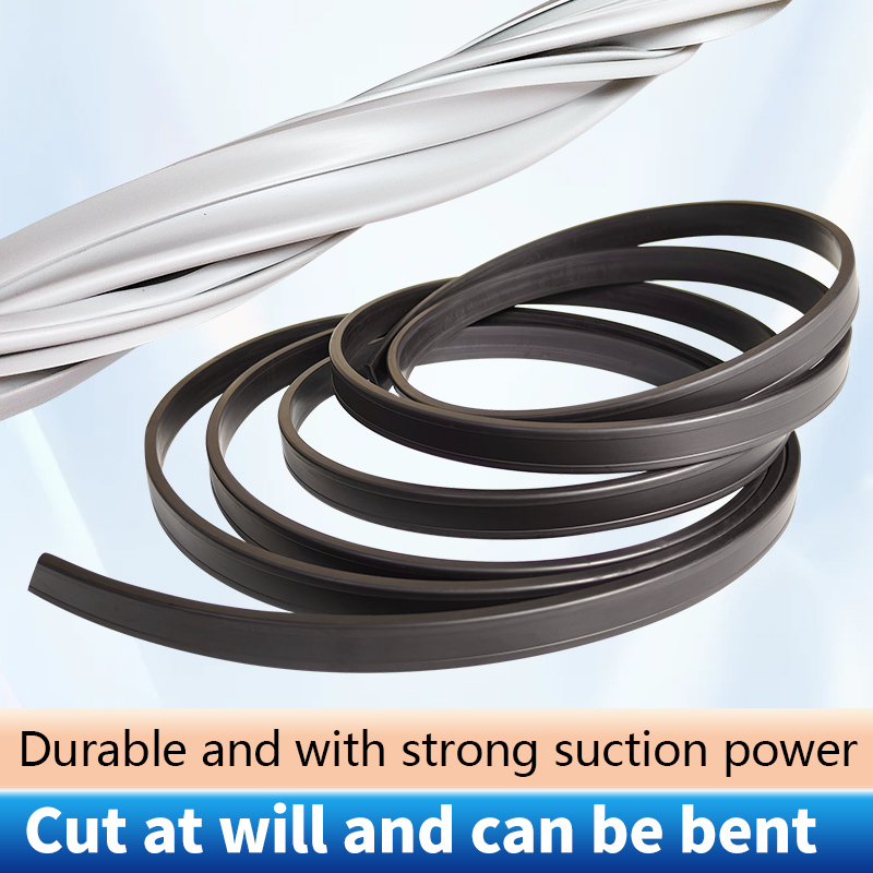 2,5 m lange strip ongesneden levering koelkast afdichtstrip deuropening strip vriezer sluiting strip deurpad film met magneet # 004