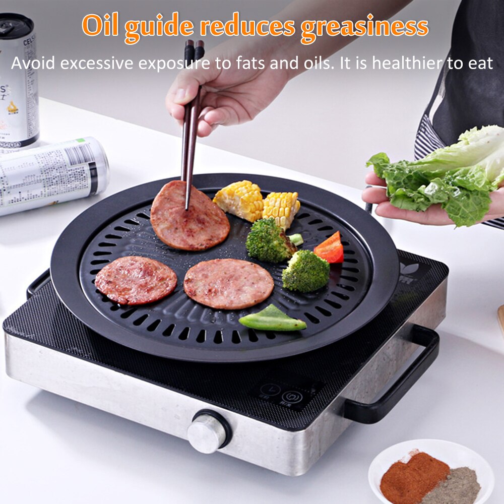 Bærbar koreansk grill grill kul grill grill rustfrit stål indendørs udendørs grill grill grill grill komfur røgfri grill værktøj