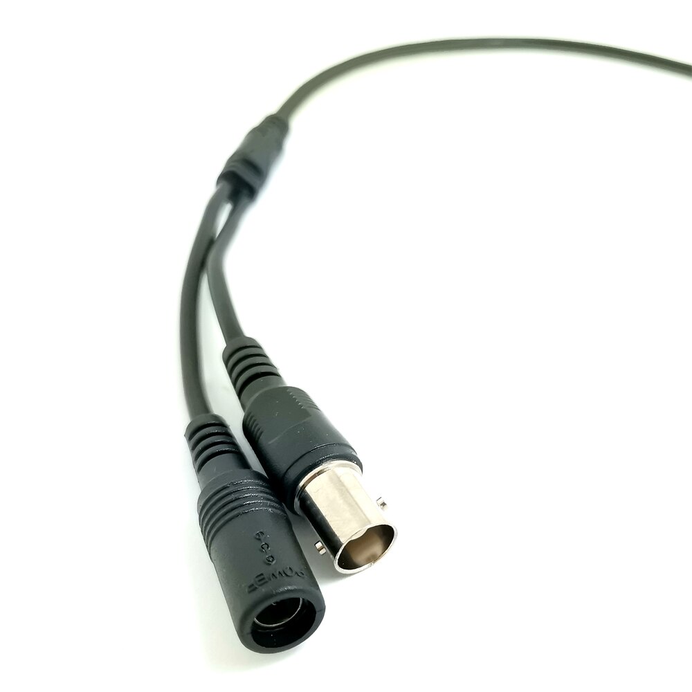 JIENUO-Cable de vídeo de línea de cámara, Cable de alimentación de 12V, Pigtail AHD, analógica, CCTV