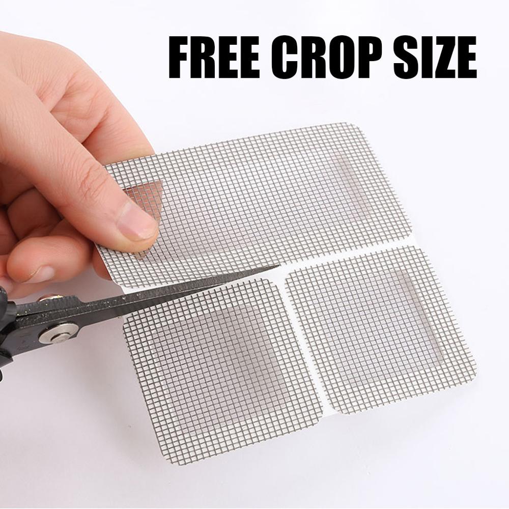 Anti-Insect Vliegen Deur Raam Hor Netto Reparatie Tape Patch Zelfklevende Anti-Mug Stickers Film Cover