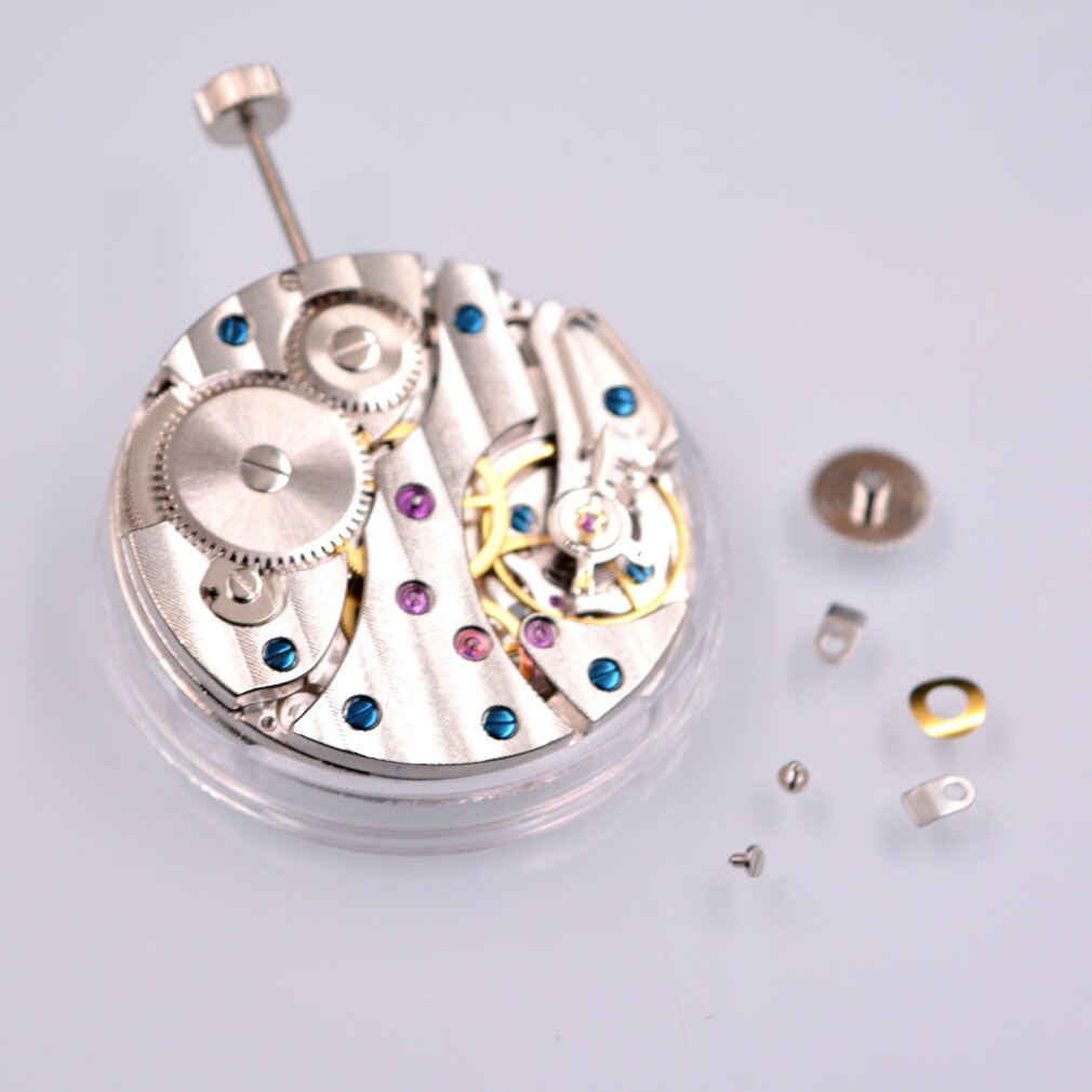 classic vintage watch movement 17 Jewels hand winding 6497 mens watch Swan Neck movement