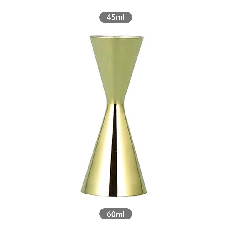 Stainless Steel Cocktail Scale Cup Japanese Measuring Cup Tools Bar Accessories Bar Wine Jigger Liquo Measuring Bar Tools: Copper C