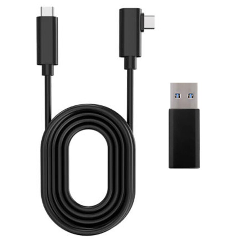 USB C Cable 13FT - Oculus Quest Link Compatible - USB 3.2 Type-C High-Speed Data & Charging Cable: Default Title