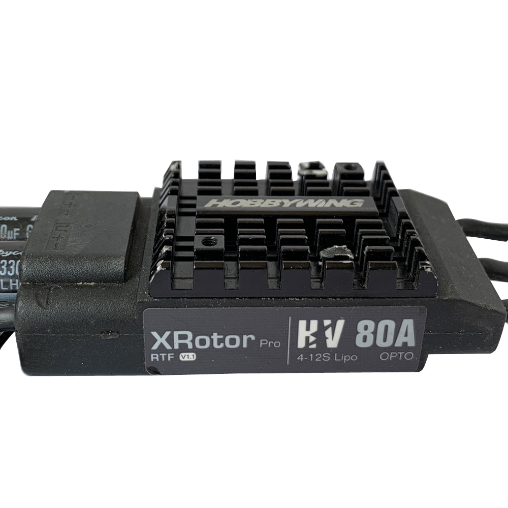 X-motor flyfun esc xrotor-pro -80a-hv1 børsteløs outrunner motorhastighedsregulator til rc-fly  - 80a