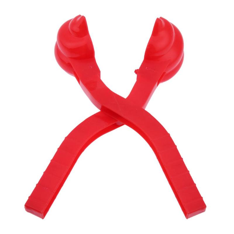 Snow Ball Clamp Poop Winter Snowball Clip Sand Mold Maker Snow Scoop Clamp Beach Outdoor Fun Sports Tool Random Color