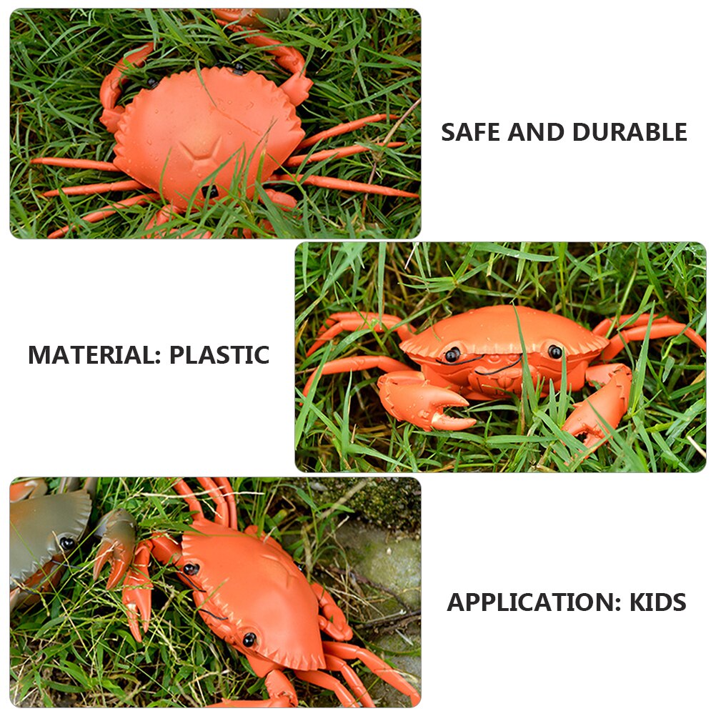 1 Set Electric RC Crab Simulation Animal Prank Prop for Party Gathering