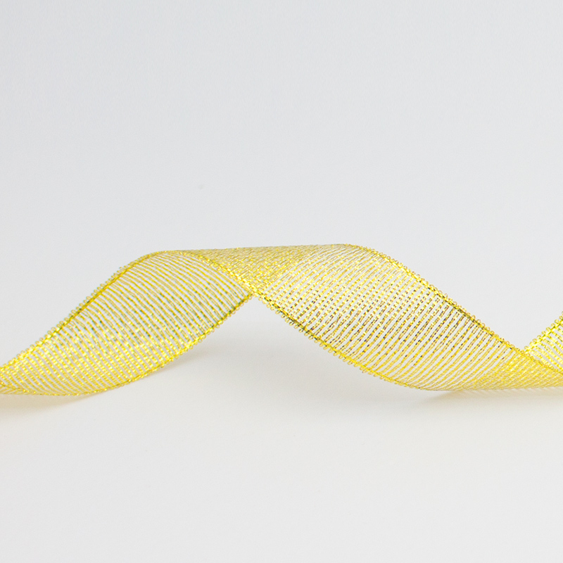 25Yards 6Mm Goud/Zilver Glitter Linten Diy Kunstzijde Rozen Ambachten Levert Handgemaakte Naaien Accessoires Festival Levert