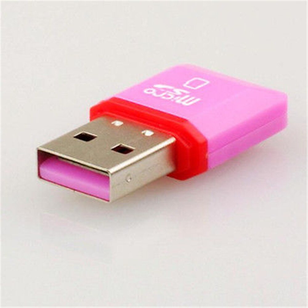 USB 2.0 Micro SD SDHC TF Flash Memory Card Reader Mini Adapter für Laptop