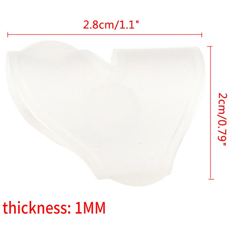 2pcs/lot Ingrown Toenail Correction Tool Toe Cap Toenail Protector Big Toe Sleeves Thick Paronychia Correction Tool for Feet